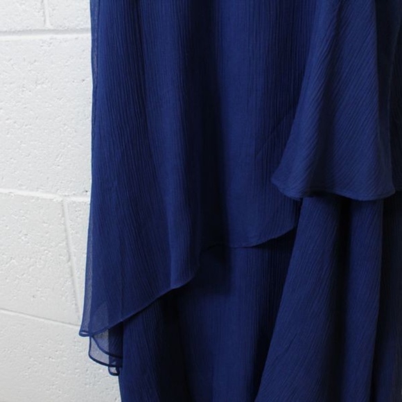 BCBGMaxAzria | "Ink" Colored Sleeveless Silk Dress - Picture 5 of 6